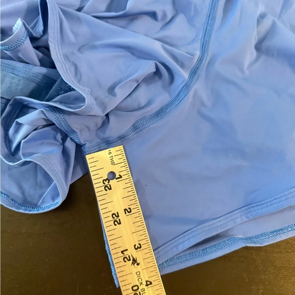 Lululemon Athletica Strides Ahead HR 4in Inseam Shorts 8 Blue Bluebell - Picture 10 of 10